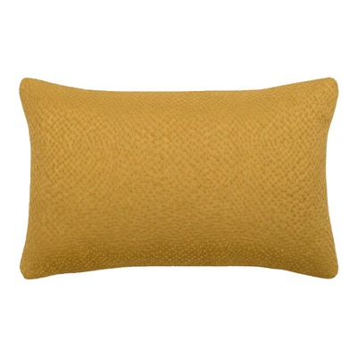 Luxurious cushion rectangular Longue in false unit fabric