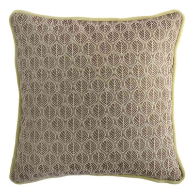 Luxurious cushion square Carrè in multicolor/pattern fabric