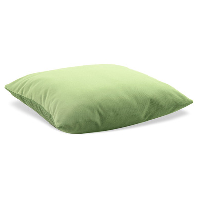 Luxurious cushion square Carrè in solid color velvet
