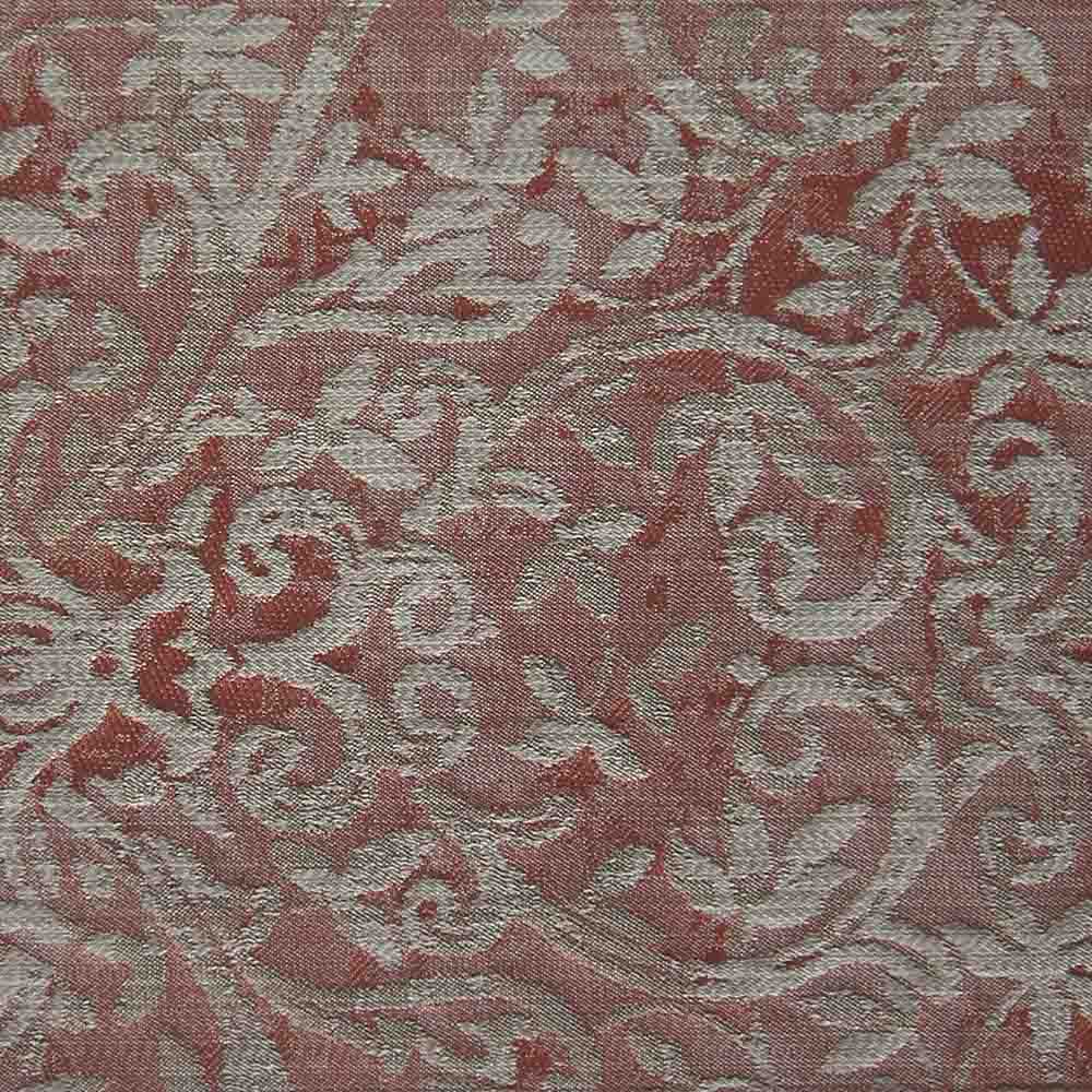 Acquista online tessuti italiani, colore rosso, bordeaux, per arredo  interni