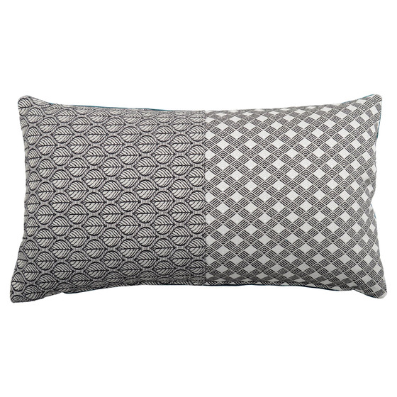 Cuscino d'arredo rettangolare Bis in tessuto multicolor/fantasia