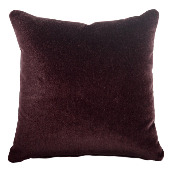 Cuscino d'arredo quadrato Carrè in velluto tinta unita