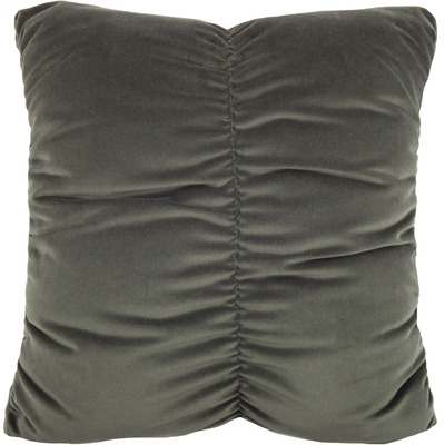 Luxurious cushion square Carrè Riccio  in solid color velvet