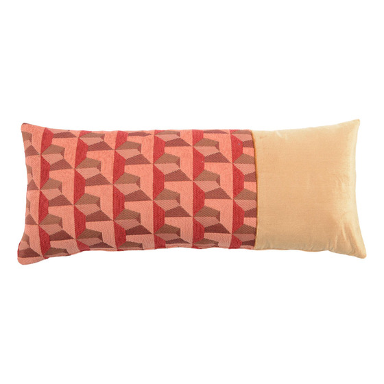Luxurious cushion rectangular Simple in geometric fabric