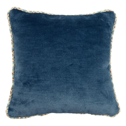 Luxurious cushion square Carrè in multicolor/pattern velvet