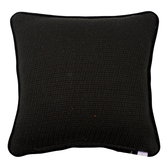 Luxurious cushion square Carrè in multicolor/pattern fabric
