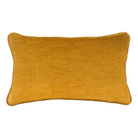 Luxurious cushion rectangular Longue in geometric fabric