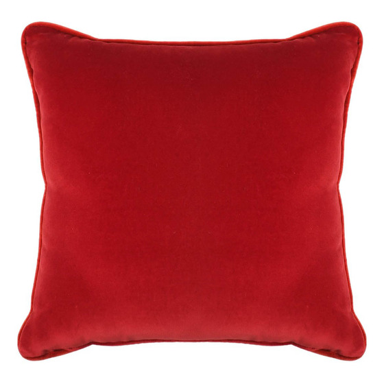 Luxurious cushion square Carrè in geometric fabric