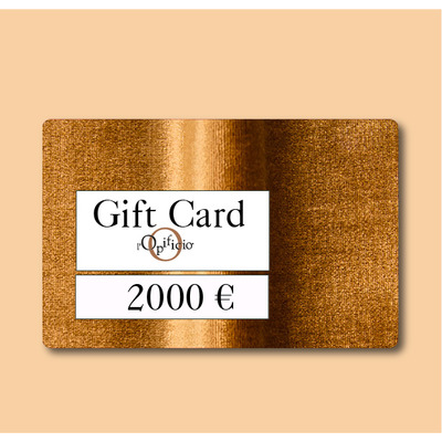 l'Opificio Gift Card - 2000 €