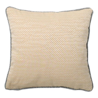 Luxurious cushion square Carrè in multicolor/pattern fabric